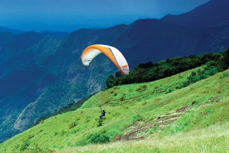Vagamon Adventure & Relaxation: Paragliding, Tea Trails & Peace