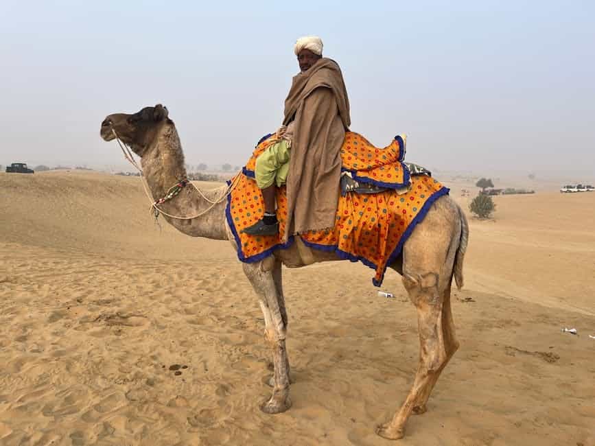 Rajasthan Desert Adventure: Jaisalmer Dunes & Camel Safari Weekend