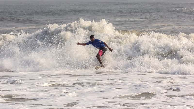 Kovalam Surf & Chill: Surf Lessons, Beach Yoga & Sunset Cruise