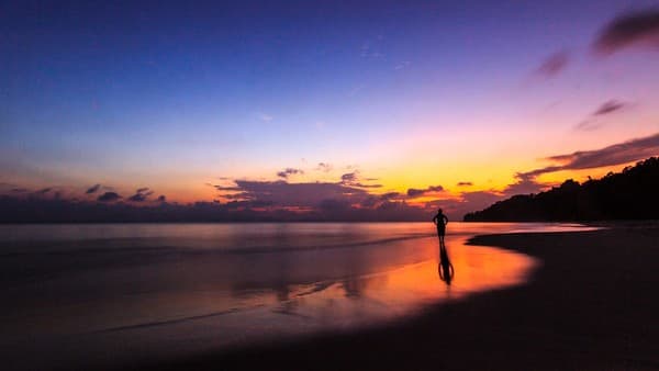 Radhanagar Beach sunset Photo 2