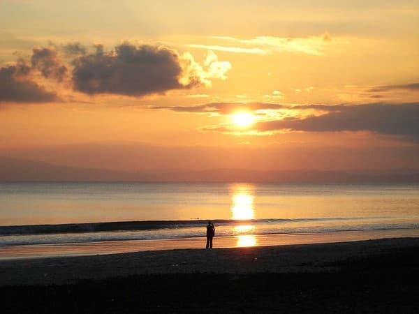 Radhanagar Beach sunset