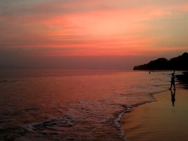 Radhanagar Beach sunset Photo 3