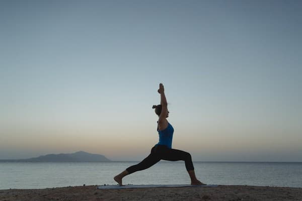 Beach yoga and sunrise meditation Photo 2