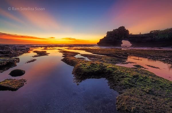 Tanah Lot sunset viewpoint