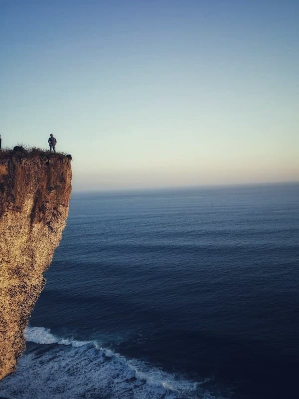 Karang Boma Cliff sunset viewpoint