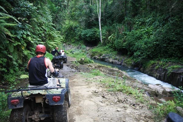 ATV jungle/river ride