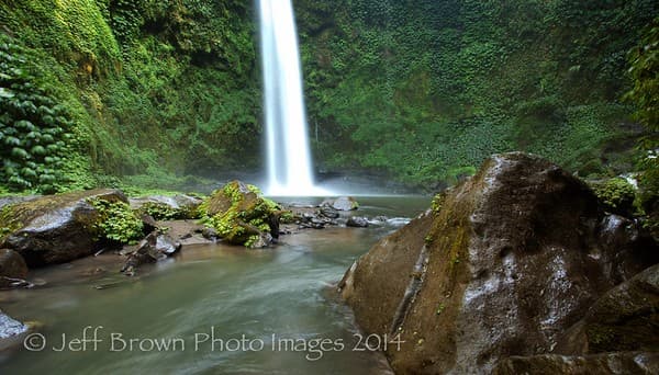 Nungnung Waterfall Bali, Indonesia