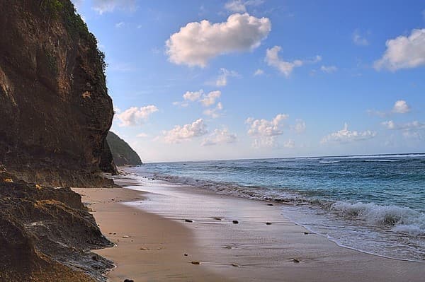 Morning scanes - Melasti Beach, Ungasan - Bali