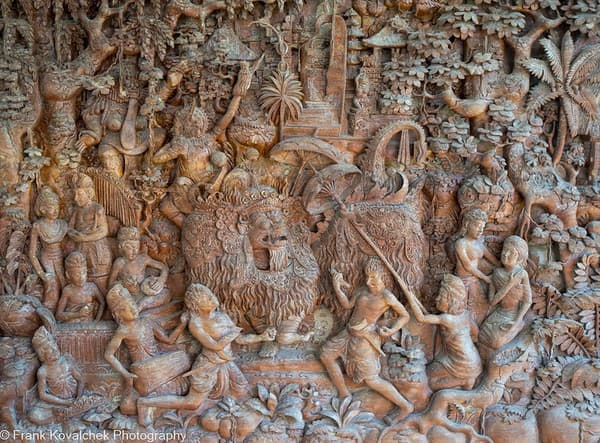 Art inside the Neka Art Museum, Ubud, Bali