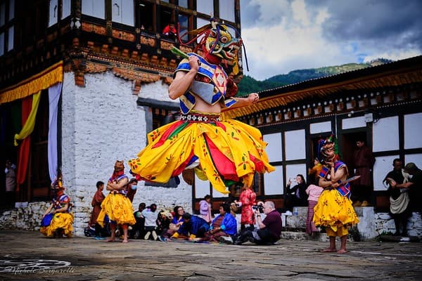 Attend a Tshechu festival (masked dances and rituals) Photo 3