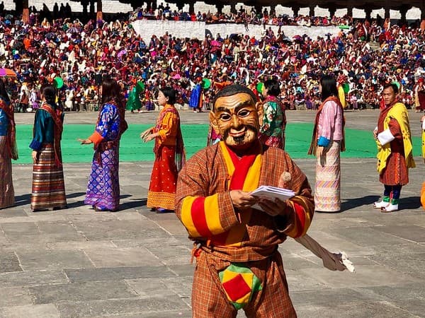 Attend a Tshechu festival (masked dances and rituals) Photo 1