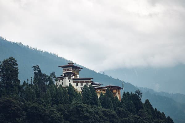Bhutan: Gasa Dzong.