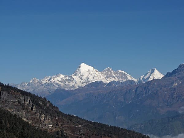 Jomolhari and Kila Gompa