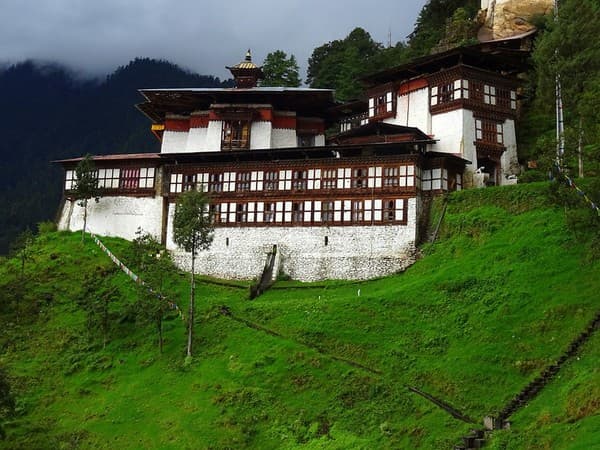 Chagri Dorjeden Monastery (Cheri Monastery) in Bhutan
