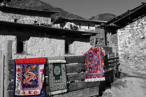 Merak village scene 2