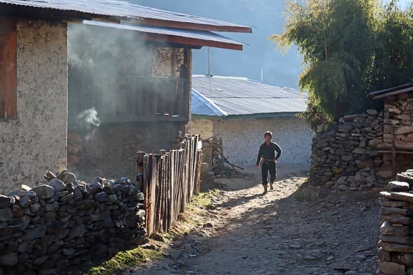 Merak village scene 3