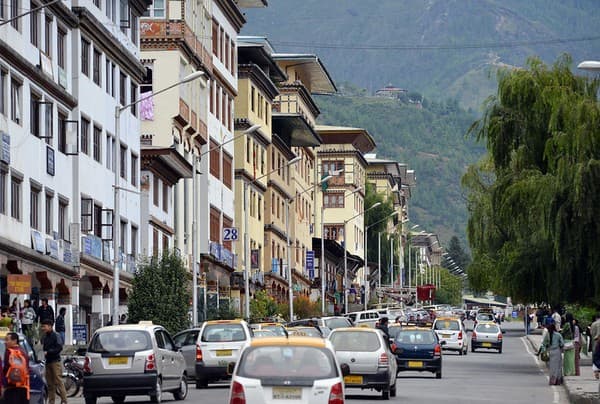 Bhutan：Thimphu：Norzin Lam