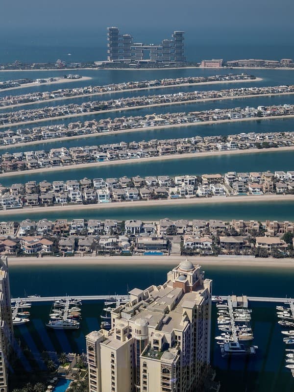 Dubai. Palm view.