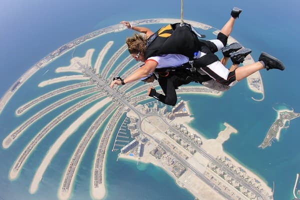 Skydive Over The Palm
