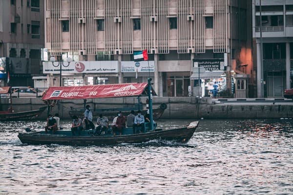 Abra Ride Across Dubai Creek