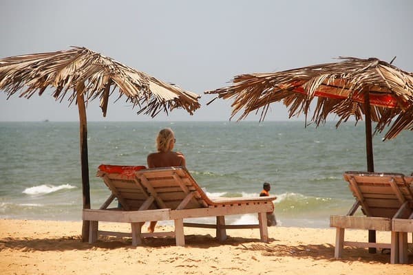 Relax on Baga Beach