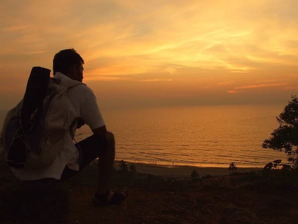 Chapora Fort sunset viewpoint