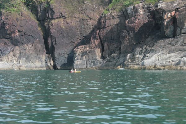 Kayaking at Palolem backwaters