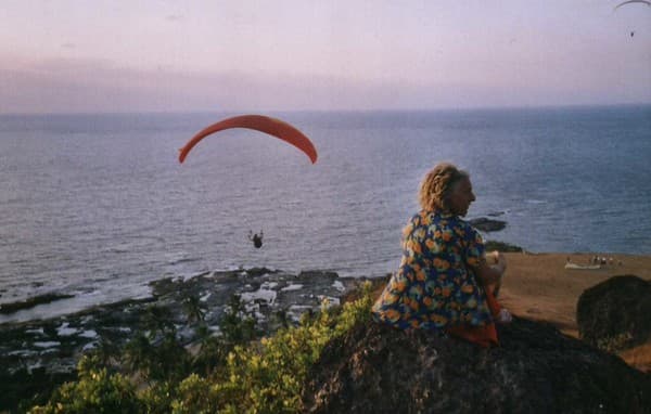 Paragliding at Arambol Photo 1