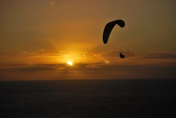 Paragliding at Arambol Photo 2