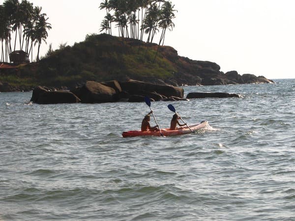 Backwater kayaking in Nerul/Sal rivers Photo 2