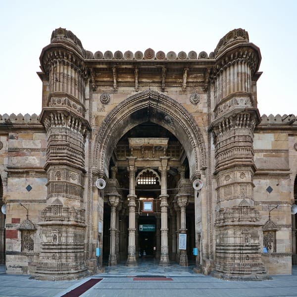 India - Gujarat - Ahmedabad - Jama Masjid - 14