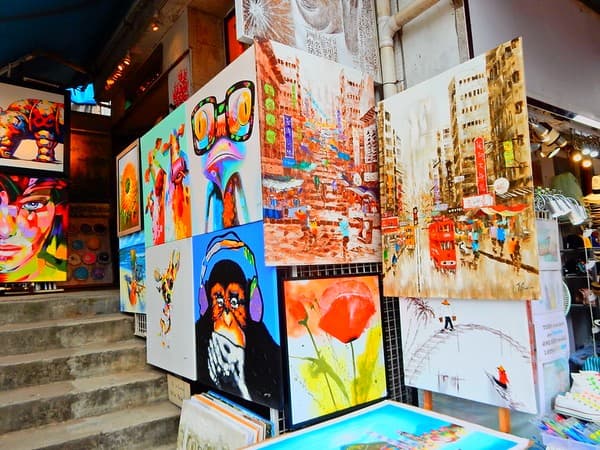 Stanley Market & promenade