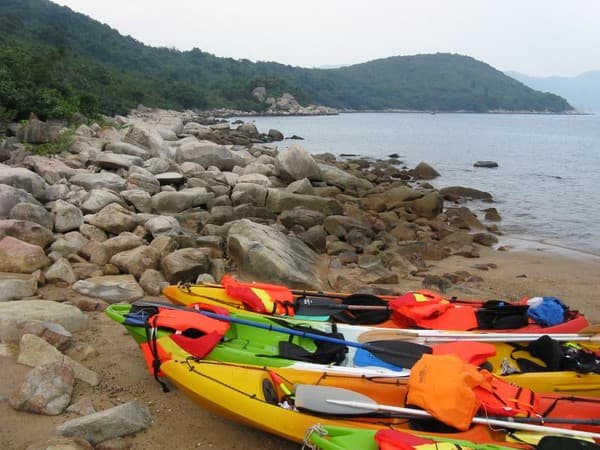 Hoi Ha Wan Marine Park kayaking Photo 2