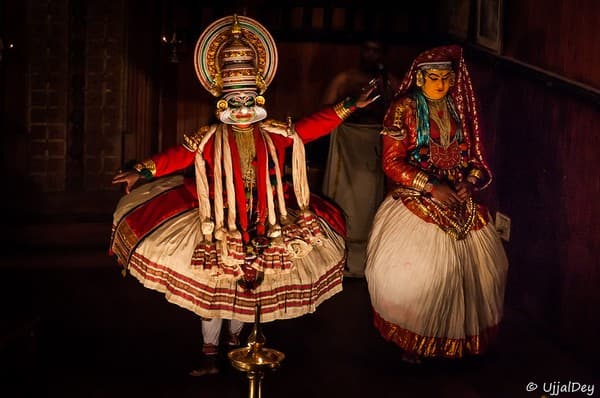 Kathakali classical dance performance