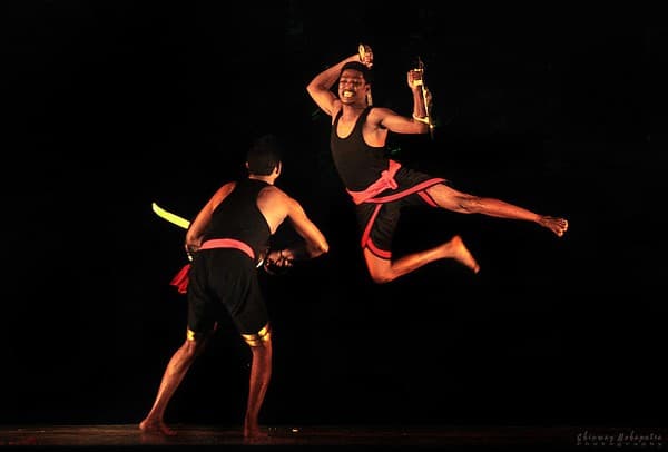 Kalaripayattu martial arts show