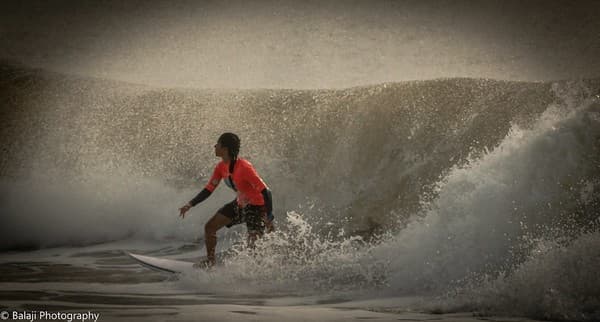 Kovalam beach watersports (surfing, kayaking) Photo 3