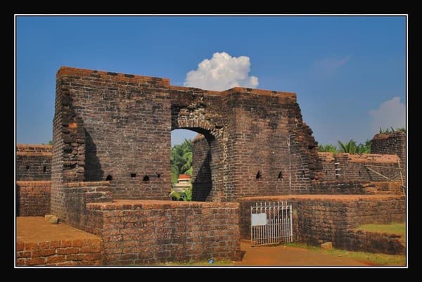 Bekal Fort and beach sunset