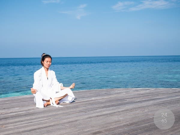 Sunrise beach yoga Photo 2