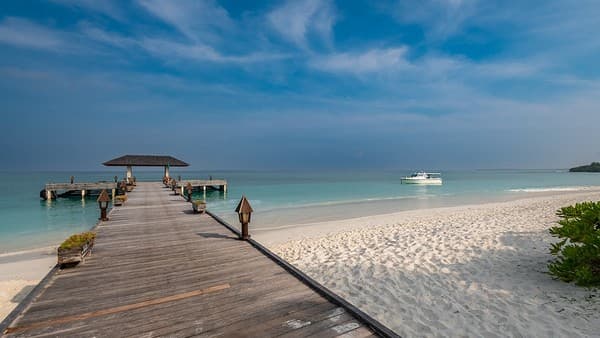 Hanimaadhoo island, Maldives