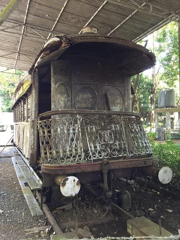Governor of Mauritius personal railway coach 1. Mauritius natural history museum. 16th October 2017.