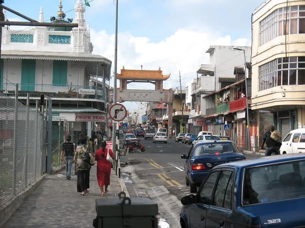 Mauritius photo - China town
