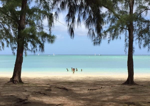 Mont Choisy beach Mauritius