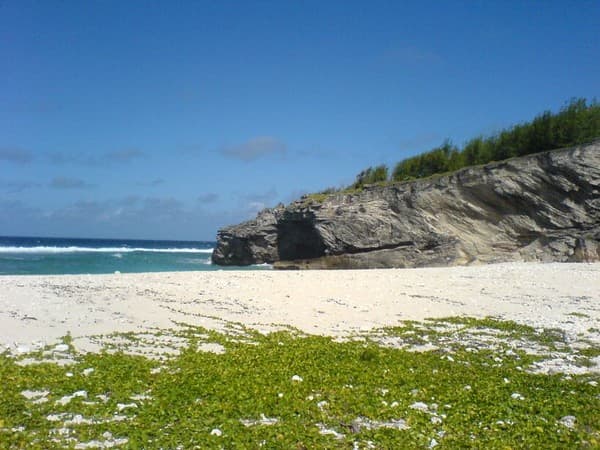 Trou D´Argent on Rodrigues (Mauritius)