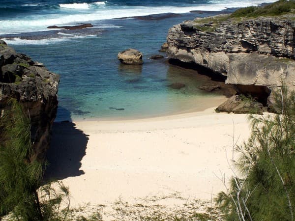 Trou D'Argent, the most beautiful beach of Rodrigues