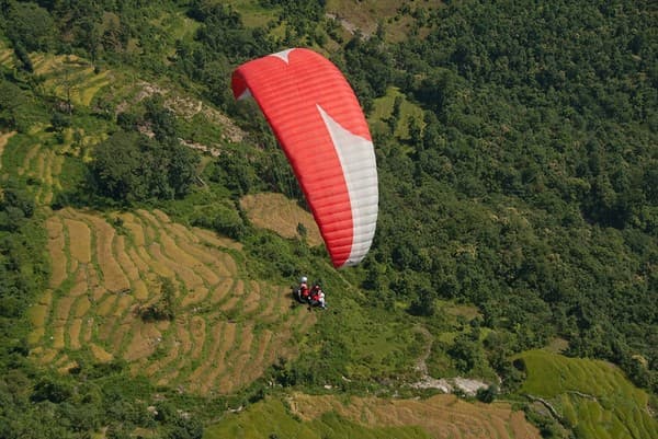 Paragliding from Sarangkot Photo 2