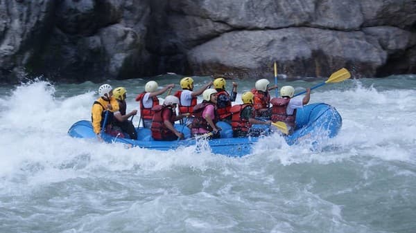 White-water Rafting on Trishuli River