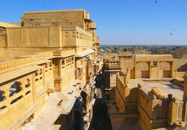 Patwon-ki-Haveli, Jaisalmer, Rajasthan, India