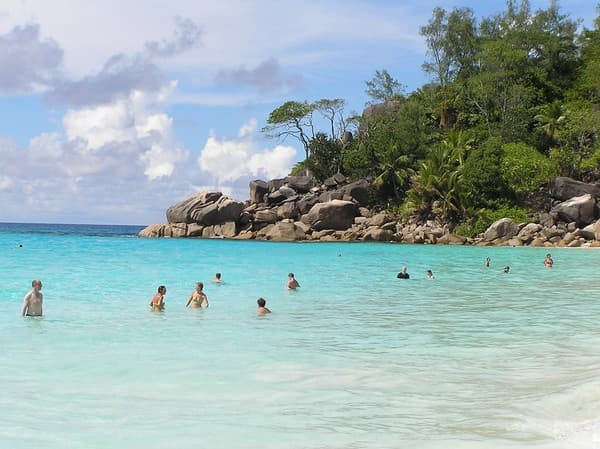 Swim at Anse Georgette Photo 1