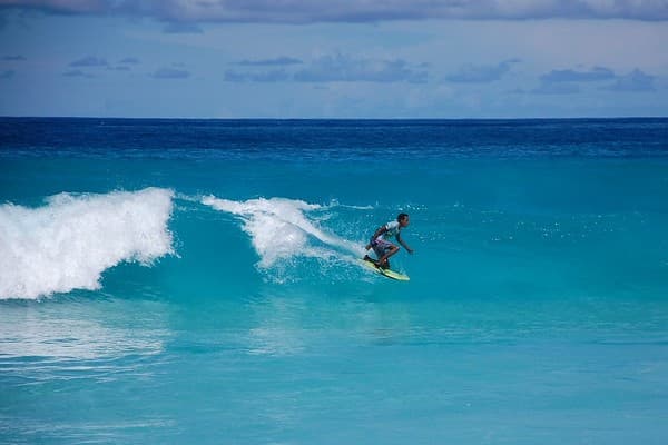 Surfing at Grand Anse or Anse Intendance (seasonal) Photo 2