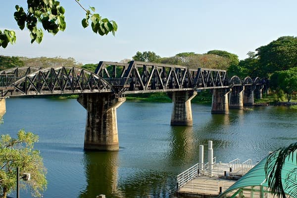 Bridge on the River Kwai & Death Railway ride Photo 3